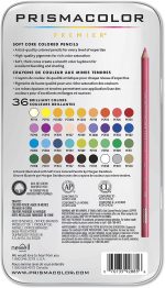 Prismacolor Premier Colored Pencils, Soft Core, 36 Pack - Image 6